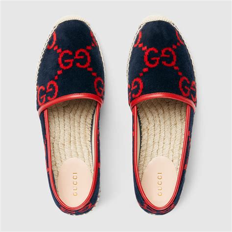 gucci espadrilles aus|gucci terry cloth espadrilles.